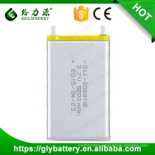 GLE-6068116 Li Polymer Rechargeable Battery 3.7V 5200mAh